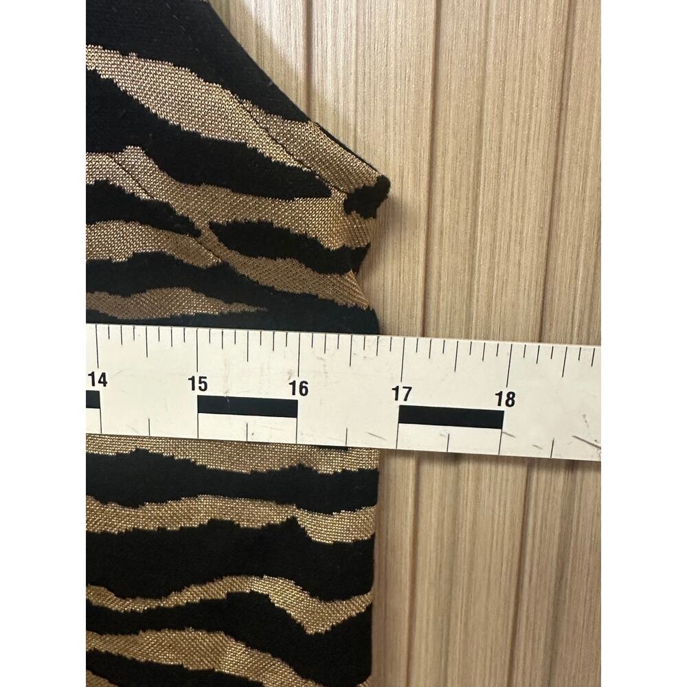 ZINZANE Women's Leopard Print Top Size M - Picture 4 of 6
